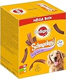 Pedigree Hundesnacks Hundeleckerli Schmackos Mixbox, 110 Stück - 790g, 22 Stück (5er Pack)