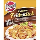 Pfanni Bauern Frühstück Kartoffelfertiggericht Bratkartoffeln mit Speck & Ei 100% deutsche Kartoffeln, 1 x 400 g