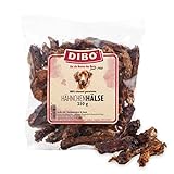 DIBO Hähnchenhälse, 250g-Beutel, der kleine Naturkau-Snack oder Leckerli für Zwischendurch, Hundefutter, Qualitätskauartikel ohne Chemie von DIBO