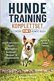 Hundetraining Komplettset – Das große 9 in 1 Hunde-Buch: Grundkommandos | Geschicklichkeits-, Such-, Intelligenz-, Ausdauer-, Wasser- & Gruppenspiele I Agility- & Clicker-Training | & mehr
