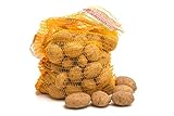 Premium Speisekartoffel Belana 25 kg im Sack, festkochend, gelbgoldene Salzkartoffel - Kartoffel aus dem Niederrhein, ideal für Kartoffelsalat, Gratin, Pommes Frites, Bratkartoffel