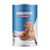 by Amazon Dosen-Hundenassfutter, Rind in Sauce , 1.24kg (1er-Pack)