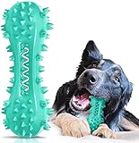 Youmics Zahnbürste, Hunde kauen Spielzeug, Hunde kauen Knochen mit dem stiel zum putzen, zähne putzen, zähne kauen, klein -, mittel - und großhündchen kauen (blau)